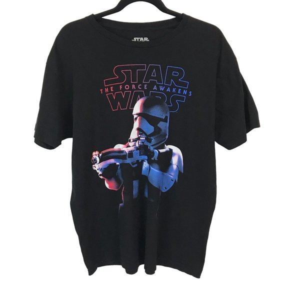 Star Wars Men's "The Force Awakens" Graphic T Shirt Size L - Picture 1 of 4